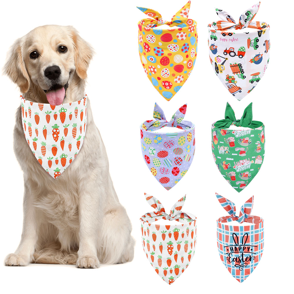 Pet Supplies In Bulk - 犬用バンダナ まとめ買い ペット用三角スカーフ よだれかけ 犬用バンダナ 子犬用グルーミング用品