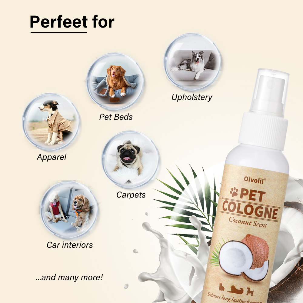 犬用消臭スプレー ココナッツの香り 犬用コロン 100ml  - Pet Cologne Spray のレビューと価格