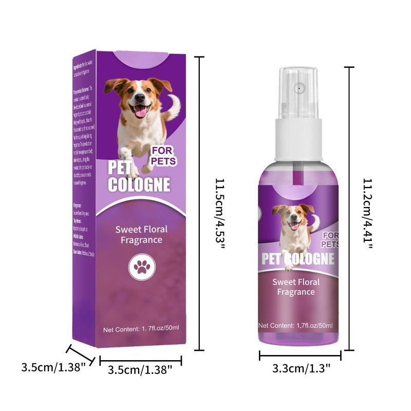 アルコールフリー ペット用コロン デオドラントスプレー 汎用 - Pet Cologne Spray のレビューと価格